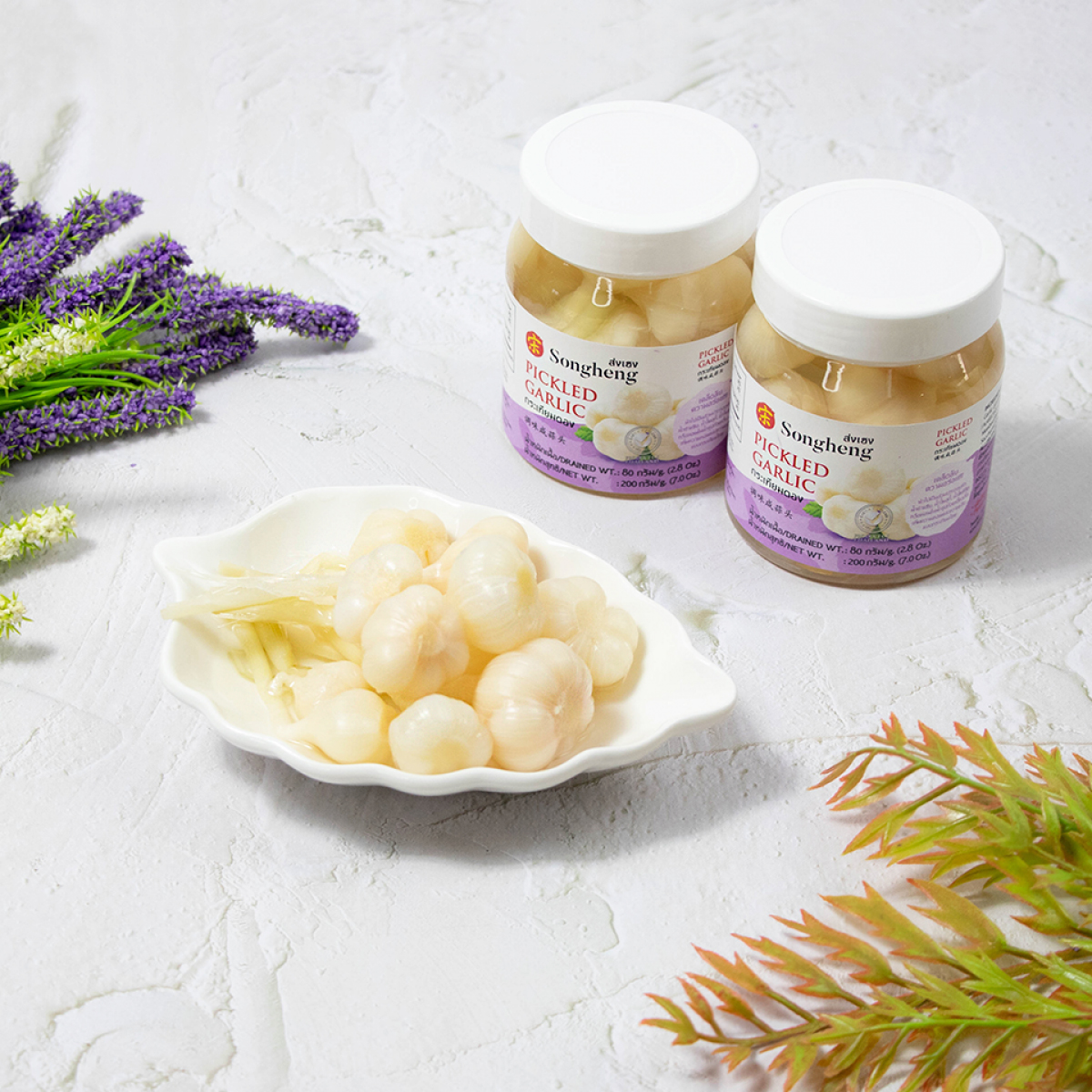กระเทียมดอง PICKLED GARLIC