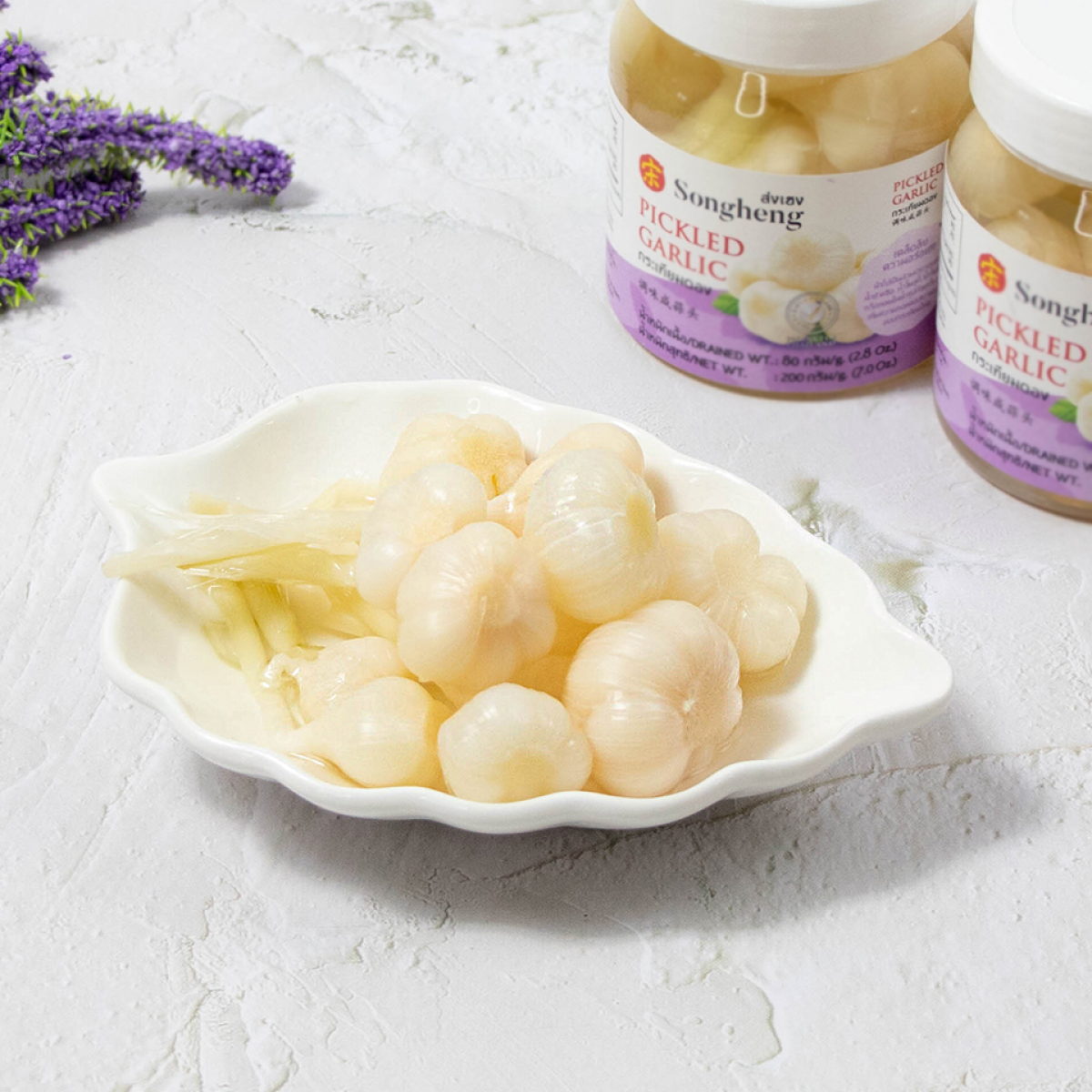 กระเทียมดอง PICKLED GARLIC