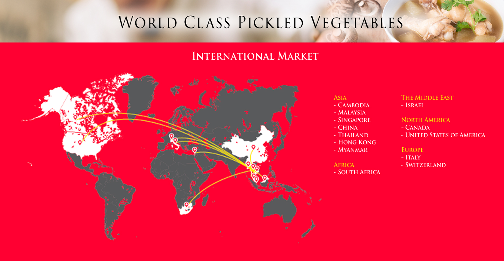 World Class Pickled Vegetables Songheng Internation Market